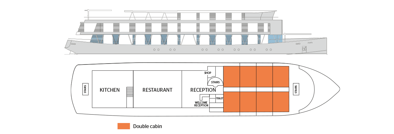 CFM, CFM Cruise, Mekong River Cruise, CF Mekong, Indochine II